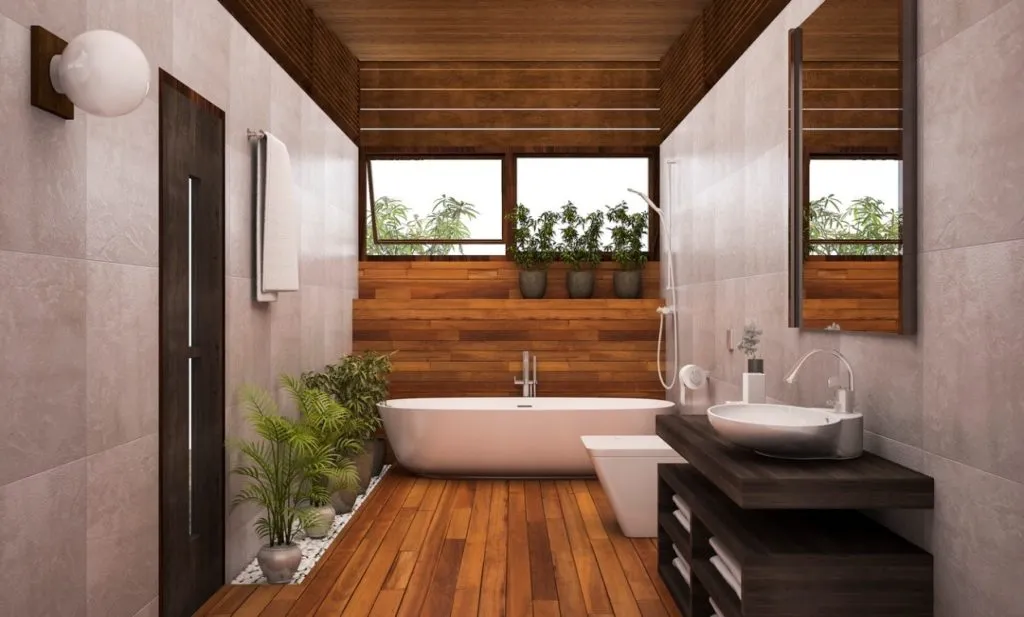 Nature Inspired Bathroom